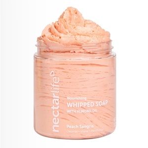 NWT Nectar Whipped Soap in Peach Sangria